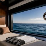 Draps de pont Victoria Yachting, en cabine