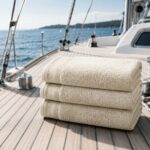 Serviettes de toilette Victoria Yachting, coloris beige